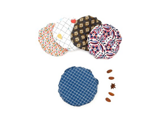 Couvre-plat en coton enduit - taille S