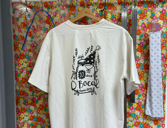 Tee shirt collab' Ô Bocal & La Fabrique d'Arakné - taille S/M