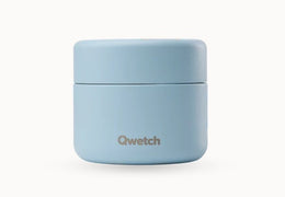 Mini boîte inox Qwetch routine box - bleu pastel