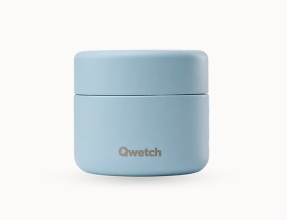Mini boîte inox Qwetch routine box - bleu pastel