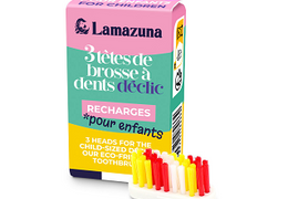 Recharge de 3 têtes de brosse à dents Lamazuna - enfant
