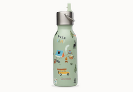 Bouteille isotherme enfant Qwetch 350 ml - vert tilleul