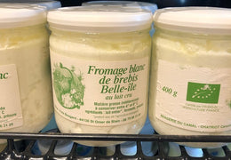 Fromage blanc au lait de brebis bio & local