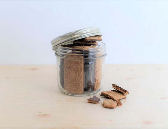 Spéculoos d’épeautre bio enrobé de chocolat