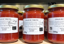 Coulis de tomates bio & local