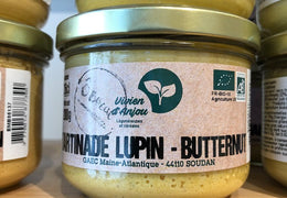 Tartinade lupin-butternut bio & locale