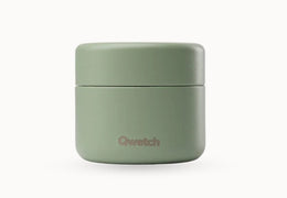 Mini boîte inox Qwetch routine box - vert tilleul
