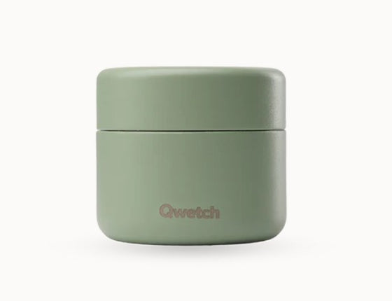 Mini boîte inox Qwetch routine box - vert tilleul