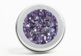 Si Si La Paillette - Paillettes cosmétiques biodégradables Pluie Violette Mix