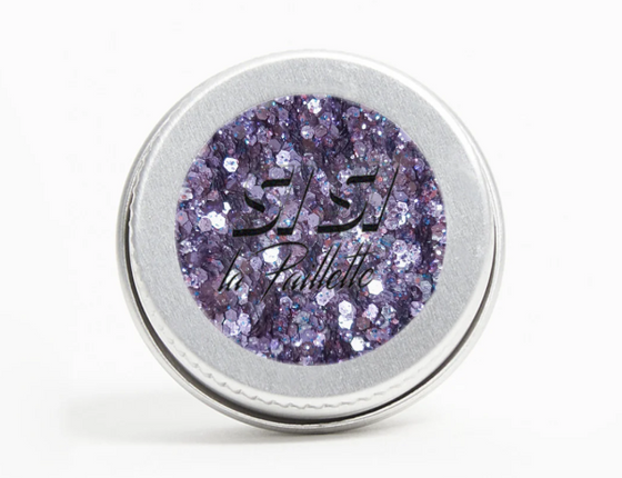 Si Si La Paillette - Paillettes cosmétiques biodégradables Pluie Violette Mix
