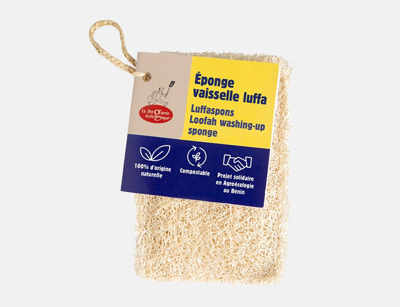 Éponge vaisselle en luffa