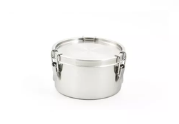 Boîte inox diamètre 12 cm
