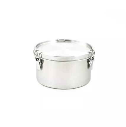 Boîte inox - diamètre 16 cm