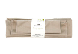 Sac congélation - lot de 3 beige