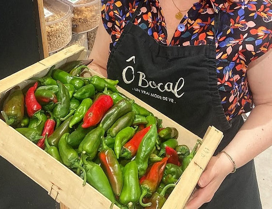 Piment Gorria bio & local