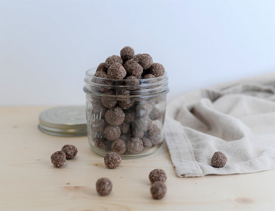 Noisettes enrobées choco coco bio