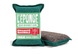 Éponge lavable Inga verte