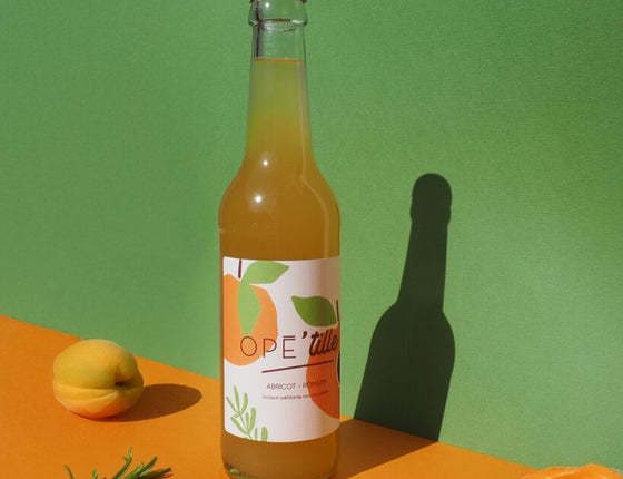 Boisson Opé'tille bio Abricot & Romarin 33cl