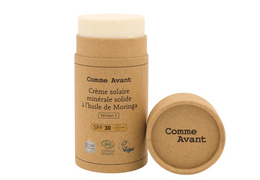 Crème solaire solide SPF 30 Comme Avant : sans parfum
