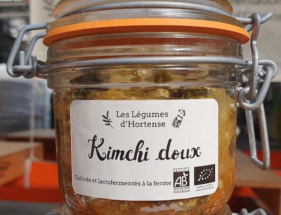 Kimchi doux bio & local