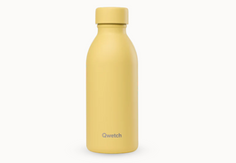 Bouteille isotherme Icon Qwetch 500 ml - jaune citron