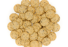 Biscuits apéritif bio au Parmesan AOP & graines de chia