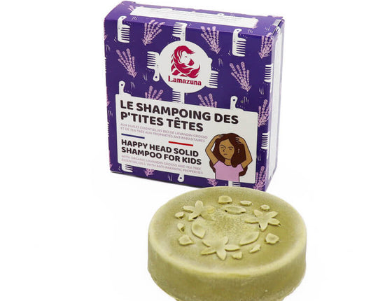 Shampooing solides des p'tites têtes (poux)