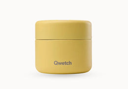 Mini boîte inox Qwetch routine box - jaune