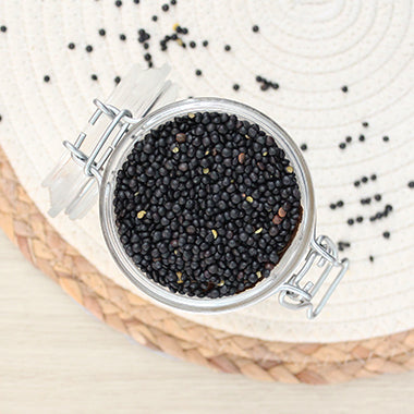 Lentilles noires Beluga bio