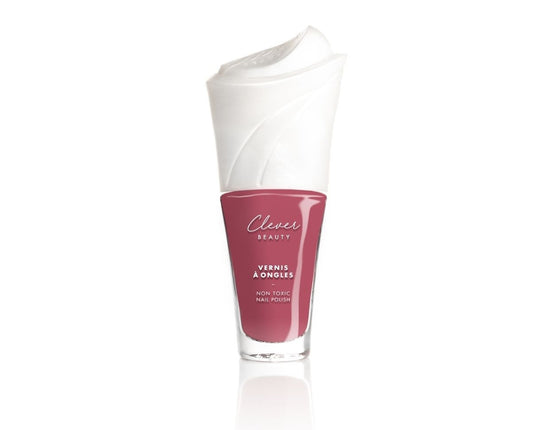 Vernis à ongles naturel & consigné vieux rose 