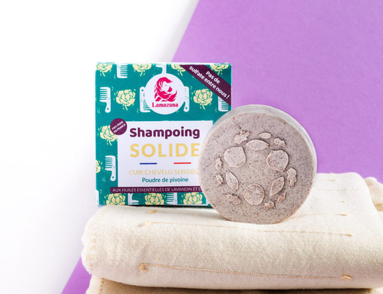 Shampooing solide Lamazuna pour cuir chevelu sensible