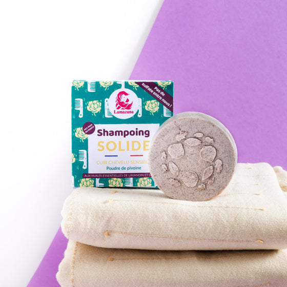 Shampooing solide Lamazuna pour cuir chevelu sensible