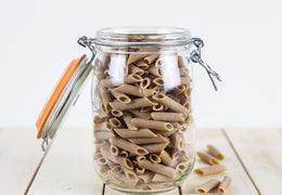 Pâtes penne complètes bio
