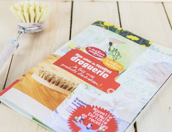 Livre « Carnet de recettes La Droguerie Écologique »