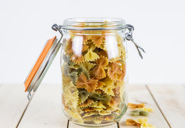 Pâtes farfalle tricolores bio