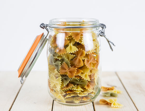 Pâtes farfalle tricolores bio