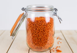 Lentilles corail bio