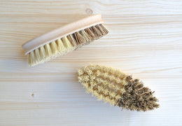 Brosse à légumes en bois