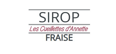 Sirop de fraise local