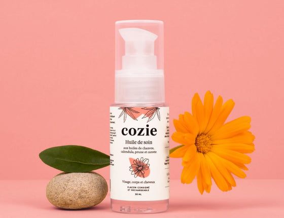 Huile de soin visage Cozie