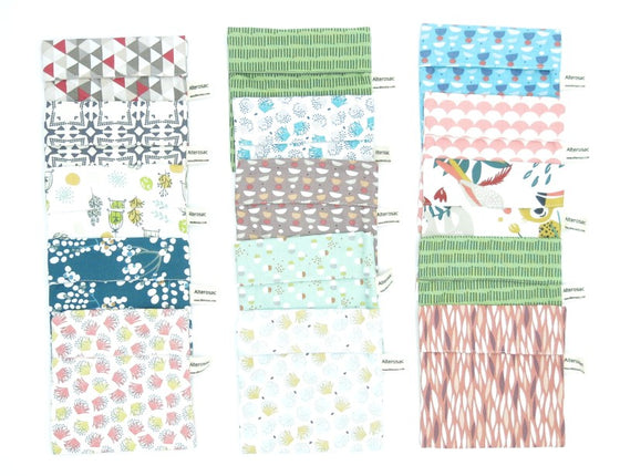 Pochette à savon en coton doublé