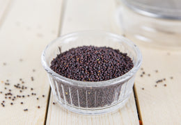 Graines de moutarde noire bio