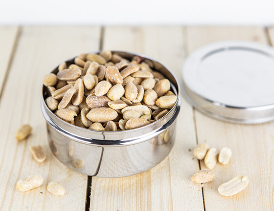 Cacahuètes grillées et salées bio