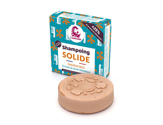 Shampooing solide Lamazuna pour cheveux secs