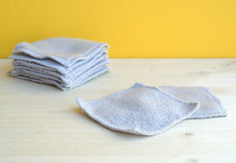 Carré de coton démaquillant en tencel