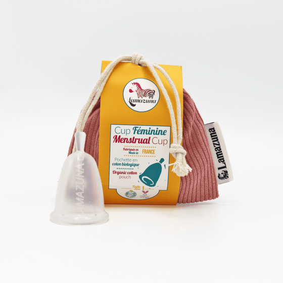Coupe menstruelle ou cup féminine Lamazuna