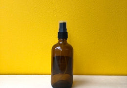 Flacon vaporisateur spray en verre teinté 100 ml