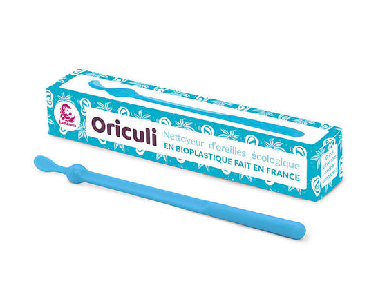 Cure-oreilles (Oriculi) en bioplastique bleu Lamazuna