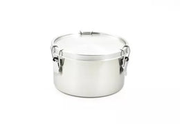Boîte inox diamètre 14 cm
