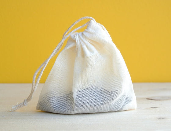 Sachet de thé en coton bio